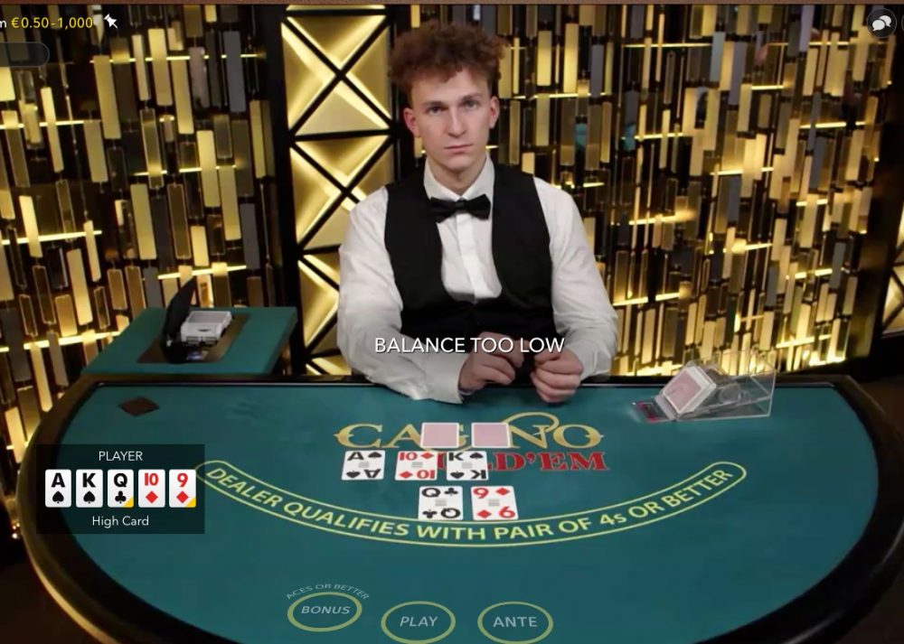 Zurlinde Wildenbruch Hold'em - Poker um echtes Geld gegen das Casino