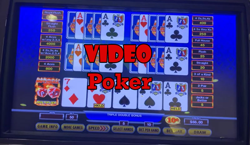 Warum ist Videopoker so beliebt? Und wie funktioniert es?