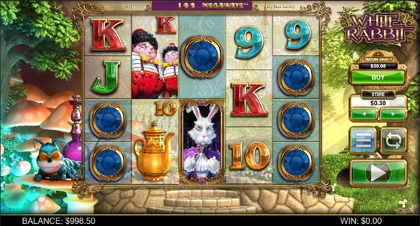 Screenshot des White Rabbit-Slots